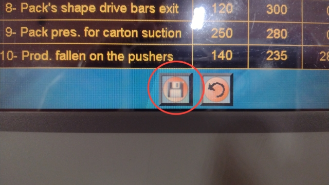 <p>Once happy with the changes press the Save button at bottom of screen.</p><blockquote><p>This will save changes for next time. Do not save if change temporary. </p></blockquote><p></p>