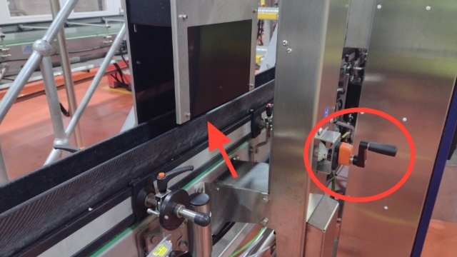 <p>Adjust height of Checkmate to above rails (300.0) before adjustment of labeller indeed rails.</p>