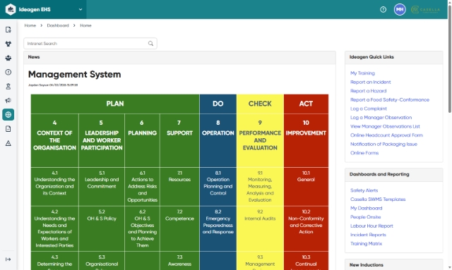 <p>To bring up Broken Glass Reports.</p><p>Navigate to: <a target="_blank" rel="noopener noreferrer" href="https://casellafamilybrands.luciditysoftware.com.au/intranet/home">Ideagen EHS :: Dashboard</a></p>