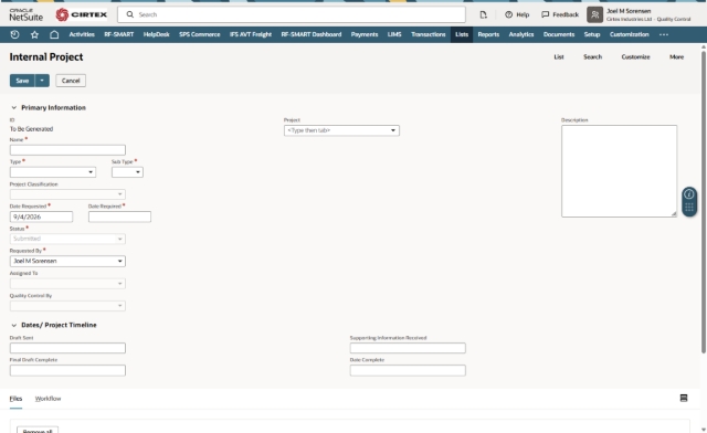 <p>Navigate to NetSuite in your browser window. New page if you want. </p>