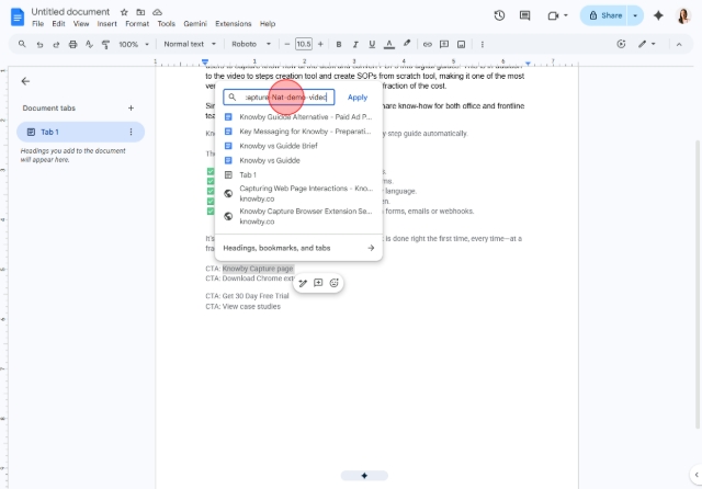 Enter: "https://www.knowby.co/knowby-capture-more-than-just-a-screen-capture-plugin?utm_campaign=Demos&utm_source=youtube&utm_medium=social&utm_term=knowby-capture-Nat-demo&utm_content=knowby-capture-Nat-demo..."