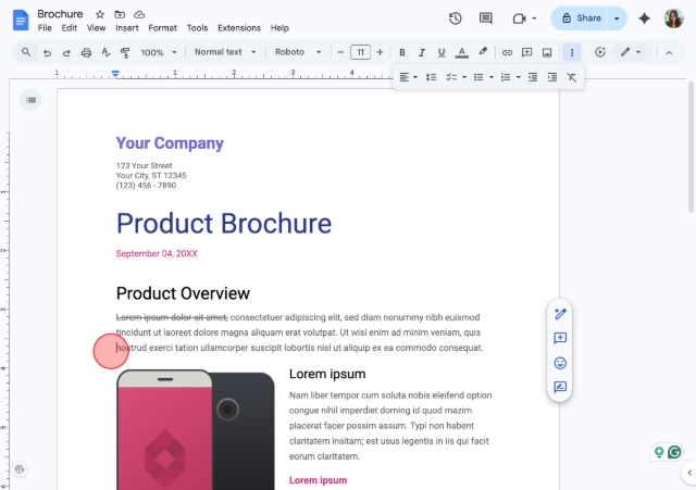 <p>Alternatively, for a faster way to apply this effect, you can use a keyboard shortcut. </p><p>With your text highlight, press:</p><blockquote><p>cmd + shift + x</p></blockquote><p></p>