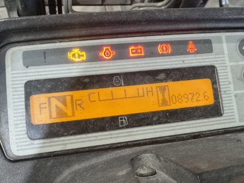 <p>Enter the hour meter reading into the comments</p>