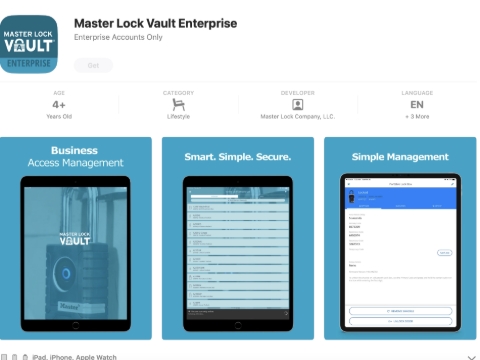 <p>Ensure that Master Lock app is downloaded on your phone. Its free and is simple to register.</p>