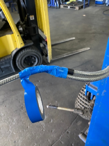 <p>Tape some rope/cable to the end of the load bar leads</p>