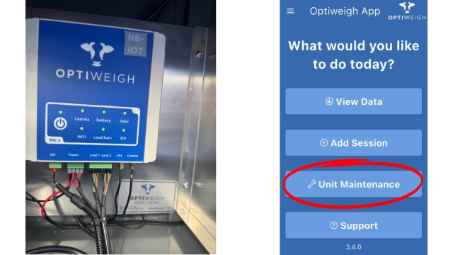 <p>Before deploying Optiweigh unit ensure all lights on the WIC2 box are green. This is good opportunity to use the app to check unit. </p>