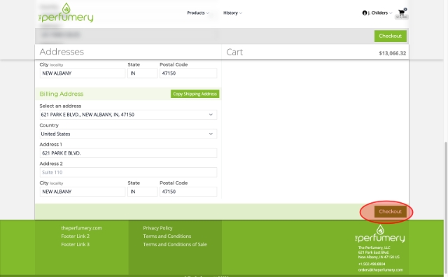 Click "Checkout".