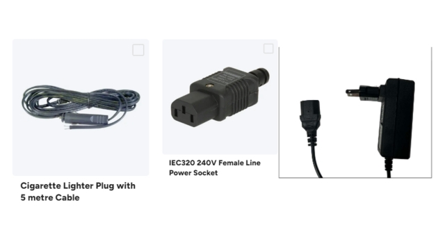 <p><strong>Vehicle Charging</strong></p><p>Where required, the supplied vehicle cigarette lighter charger may be used.</p><p>Ensure the charger is compatible with the vehicle power supply and follow the manufacturer's charging instructions.</p>