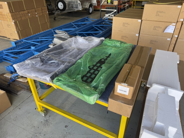 <p>Before assembling the product, unpack all items contained in the box and ensure everything has been supplied - You will receive:</p><ul><li><p>1x LHS Frame Pre-Assembled</p></li><li><p>1x RHS Frame Pre-Assembled</p></li><li><p>1x Fitting Kit and Brackets (Small Box)</p></li><li><p>5x Crossbars (Long Box)</p></li></ul><p>If you have ordered a Front Window Mesh - This will be supplied in a seperate box and you will need to follow separate instructions. </p><p></p>