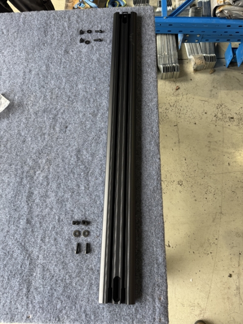 <p>Next you will need to fit the 3 remaining crossbars. </p><p>You will need (per crossbar):</p><ul><li><p>4x Flat washers</p></li><li><p>4x Spring T-nuts</p></li><li><p>4x 25mm Socket Head Cap Bolts</p></li></ul><p></p>