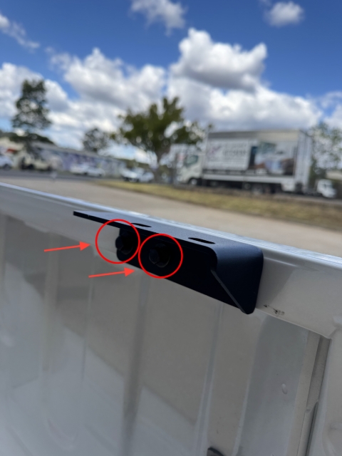 <p><strong>N90 only:</strong> Fit the rear brackets to the tub using - 2x M8x30mm Bolts with two M8 Flanged Hex nuts on the inside of tub skin.</p>