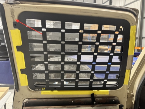 <p><strong>Step Four</strong></p><p>Mount plate with button head screw where screw was removed in earlier step</p>