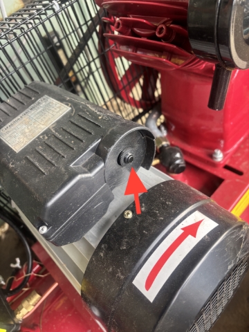<p>This is also a reset button, this button doesn't move in or out if there is a issue you just have to press it to check.</p>