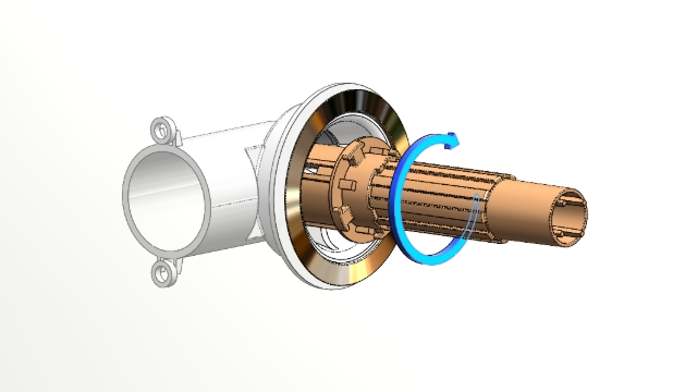 <h1>STEP 5</h1><p>Using the installation tool (Part No. 500109), tighten the wall flange into the suction body.</p><p></p><blockquote><p>CHECK</p><p>✔ Metal flange fully seated against the tub wall.</p><p>✔ No gap or sharp edges.</p><p></p></blockquote><p></p>