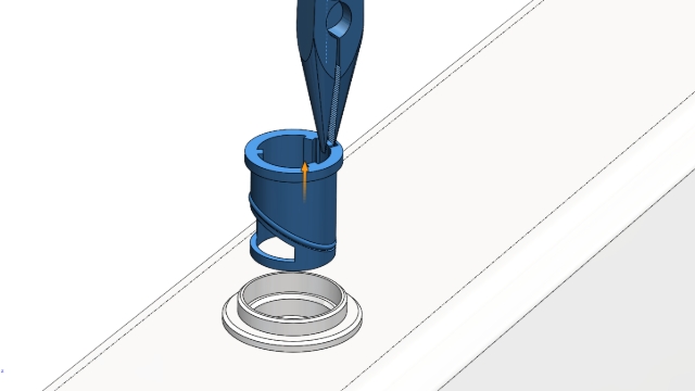 <h1>STEP 3</h1><p></p><p>Pull the centre out, it should have an oring around it.</p><p></p><p></p><blockquote><p>If the oring is broken makes sure you clean all the broken pieces out from inside of the body.</p></blockquote><p></p>