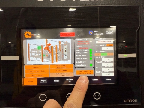 <p>Step 4: Press ‘Send Robot to Home Position’<br></p>