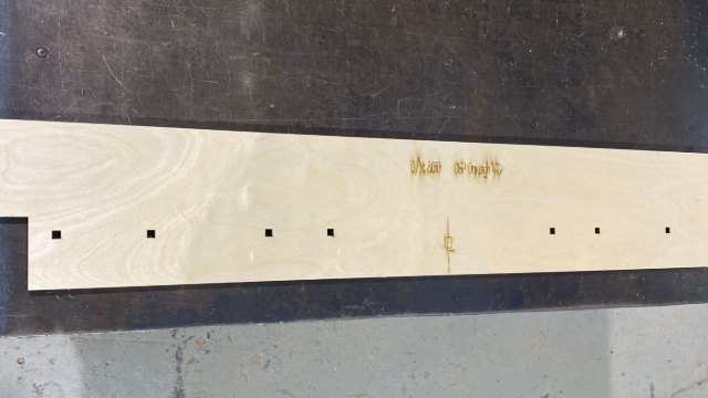 <p>Profile with square holes is complete.</p><p></p>