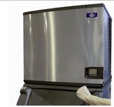 <h3>1. Remove front panel</h3><p></p><p>Use a Phillips screwdriver to loosen the screw(s) securing the door. Do not remove screw(s) completely; they are secured to prevent loss.</p>