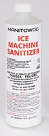 <h1>WARNING</h1><p>Wear protective gloves and safety goggles when handling ice machine sanitizer.</p><p></p><p>Ice machine sanitizer disinfects and removes algae and slime. Sanitizer must be used a minimum of once every six months.</p><p></p><p>Use of an approved filtration system with a polyphosphate scale inhibitor is highly recommended for all ice machine installations and will significantly reduce the need to descale in hard water applications.</p><p></p><p>For Descaling of Manitowoc ice machines please see separate detailed de-scaling and sanitization process. </p>