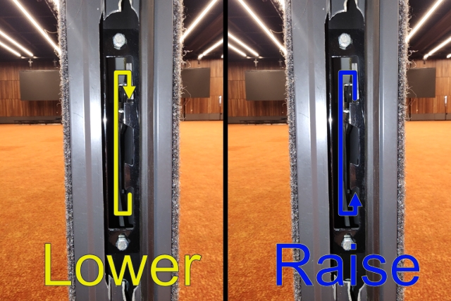 <h1><strong>Pro Tip: Lowering and Raising Extension Seal</strong></h1><p></p><p>Lower the extension seal by moving the bar to the top.</p><p></p><p>Raise the extension seal by moving the bar to the bottom.</p>