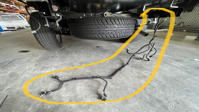 <p>Identify original harness</p>