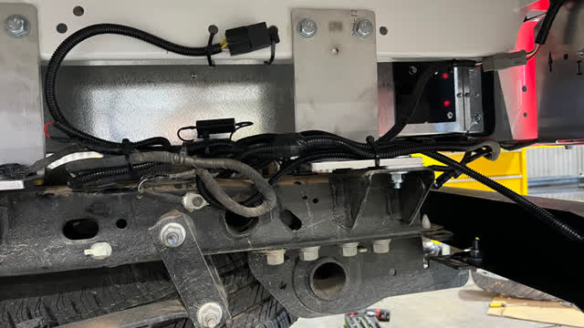 <p>All other connections are
“Plug and play” and where they connect will be obvious.</p>
<p>Test that lights work correctly. Neatly zip tie wiring.</p>