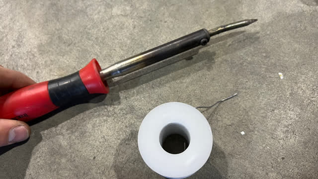 <p>Solder the connection. Wrap it with insulation tape</p>