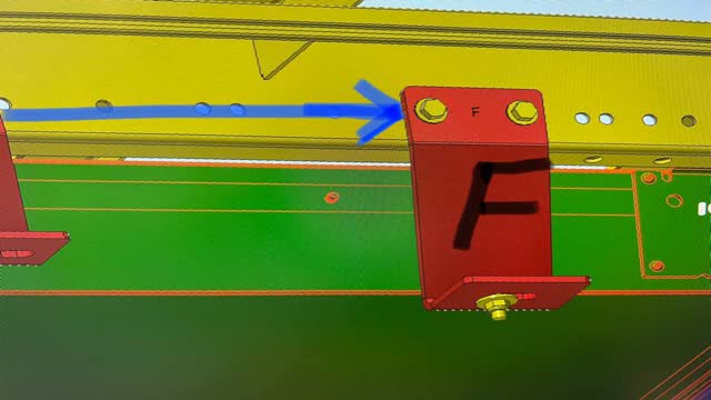 <p>Fourth mount is marked “F” and is 1927mm</p>
<p>(From front of chassis rail to front of mount)</p>