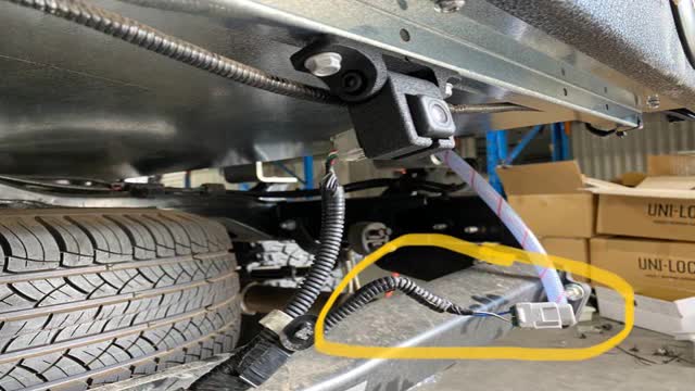 <p>Don’t worry about this other lead. It is not re-used. Zip tie it up neatly to main camera harness.</p>