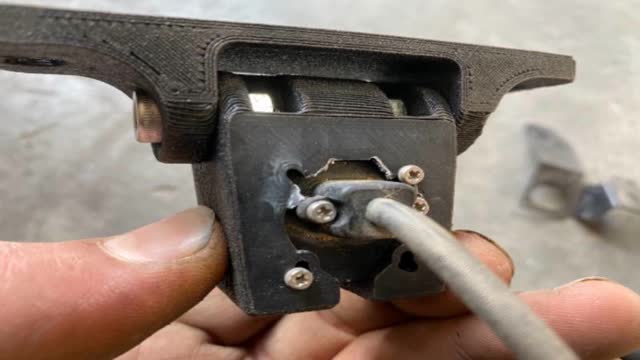<p>Add 2 screws to back</p>