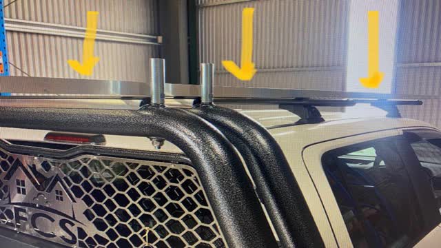 <p>Use a straight edge to check height</p>