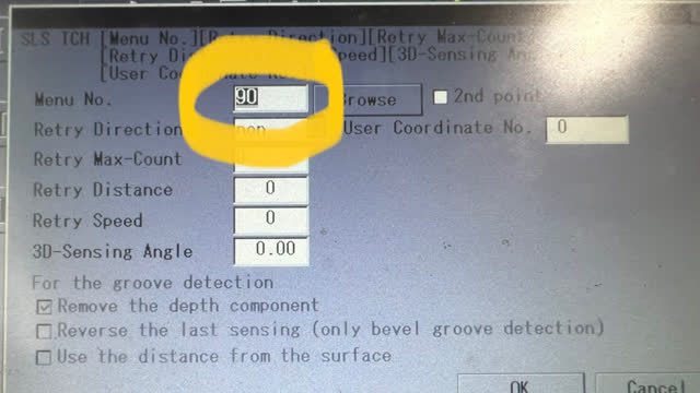 <p>It will now show the selection we made, #90</p>