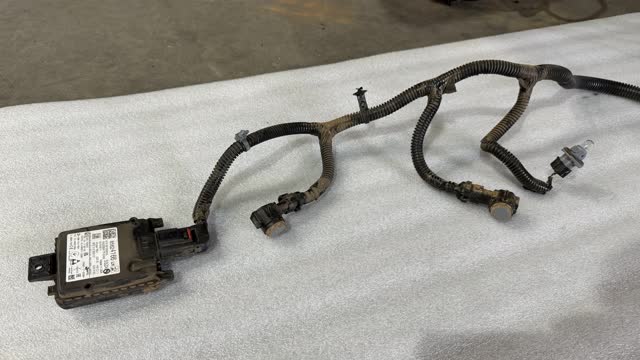 <p>Lay the harness out behind the vehicle</p>