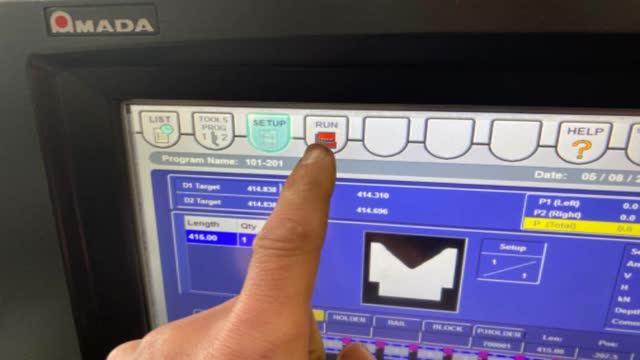 <p>Press Run</p>