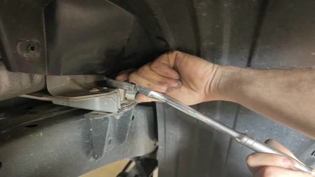 <p>Repeat for Driver Side, 17mm</p>
<p>Note: Not necessary to remove the plastic "Inner Guard" on the drivers side.</p>