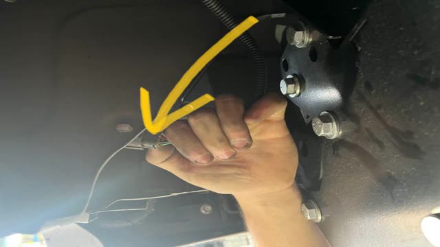 <p>Unplug Tail Lights
Access from Underside</p>
