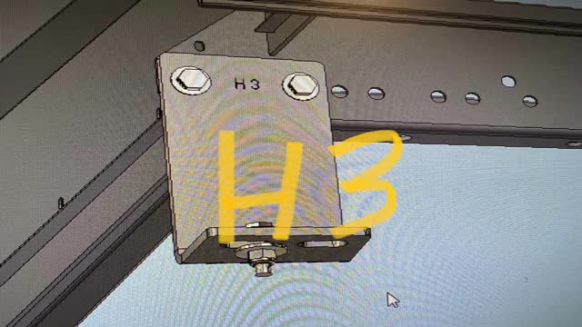 <p>"H3"</p>
<p>Front Mount, both sides</p>
<p>Standard Front holes on chassis rail</p>

