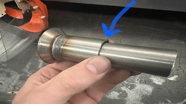 <p>Will be welded here</p>