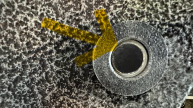 <p><strong>You do not want it to look like this!</strong> notice that on the left-hand side the clear plastic boot looks pinched. It is necessary to wiggle the sensor until the boot becomes even all the way around the sensor.</p>