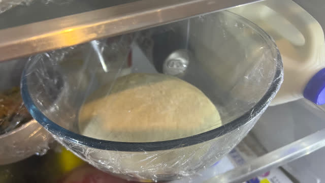 <p>Place in fridge</p>