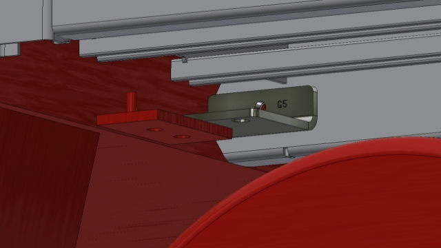 <p><strong>Front Mounts</strong></p>
<ul>
<li>Laser etched with "G5"</li>
<li>In Front single Hole</li>
</ul>
