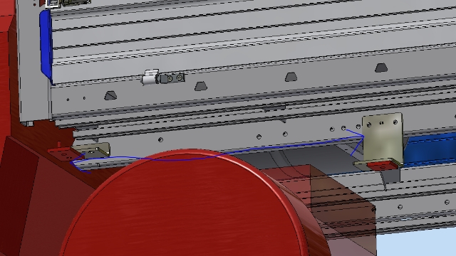 <p><strong>Middle Mounts</strong></p>
<ul>
<li>Laser etched with "G6"</li>
<li>892mm from front of first mount, to front of this mount</li>
</ul>

