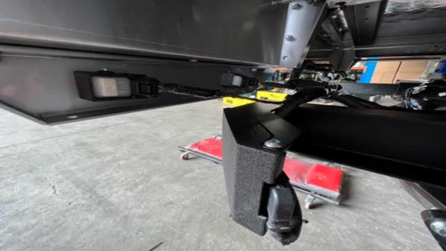 <p>Plug in Radar, and Zip Tie wiring neatly</p>