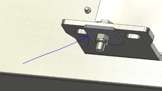 <p><strong>Dont forget!</strong></p>
<p>the 5mm packer will go between the Tray mount and the vehicle mount</p>