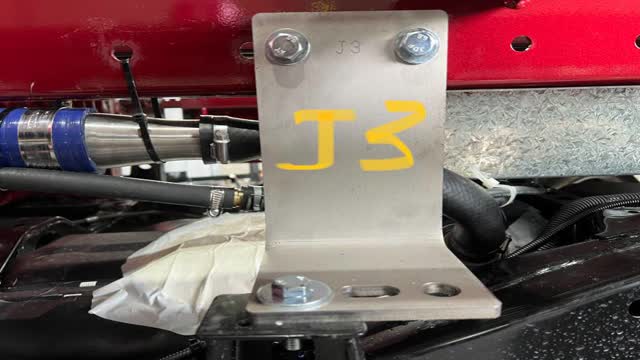 <p><strong>2nd Mounts</strong></p>
<ul>
<li>Laser Etched with "J3"</li>
<li>From front of 1st mount to front of 2nd mount is 386mm</li>
</ul>