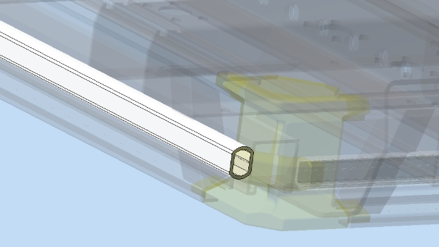 <p>Get the rope rail extrusions</p>
<ul>
<li>Qty 2 @ 1642mm for sides</li>
<li>Qty 1 @ 1830mm for back <strong><em>You will need to use the cut off saw to trim 10 mm from the ones which we have been supplied with</em></strong></li>
</ul>