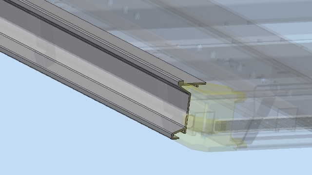 <p>Get the gunnel rail extrusions</p>
<ul>
<li>Qty 2 @ 1725mm for sides</li>
<li>Qty 1 @ 1730mm for back <strong><em>You will need to use the cut off saw to trim 10 mm from the ones which we have been supplied with</em></strong></li>
</ul>