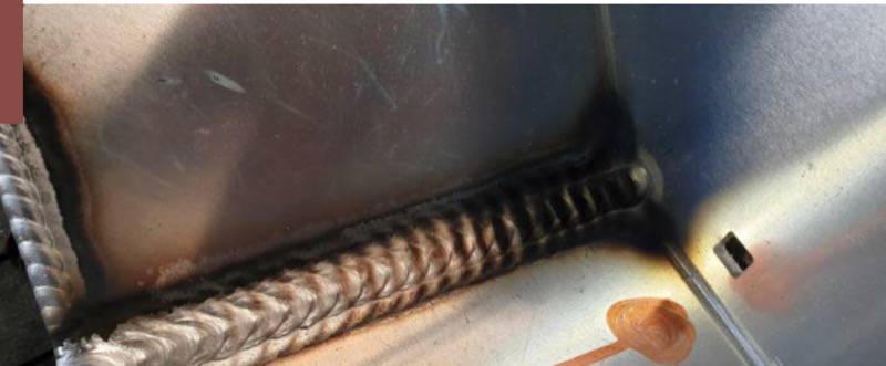 <p>Finished Weld</p>
