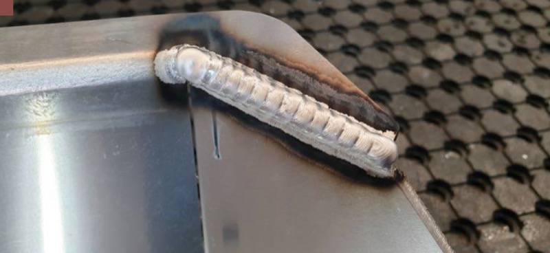<p>Weld from outside-in</p>
