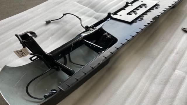 <p>Face down to access the harness</p>